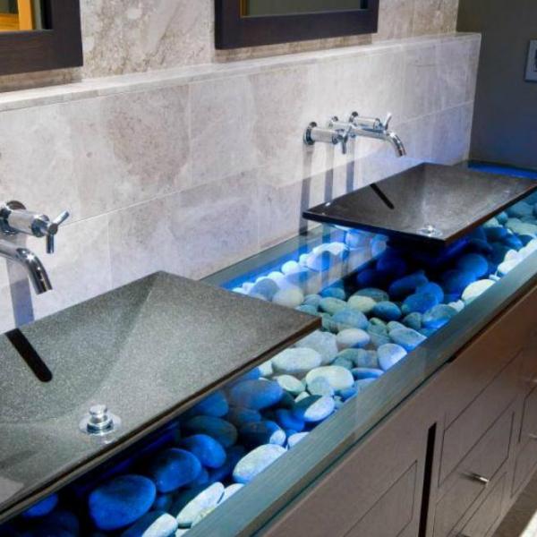 Stone Basin and Counter tops